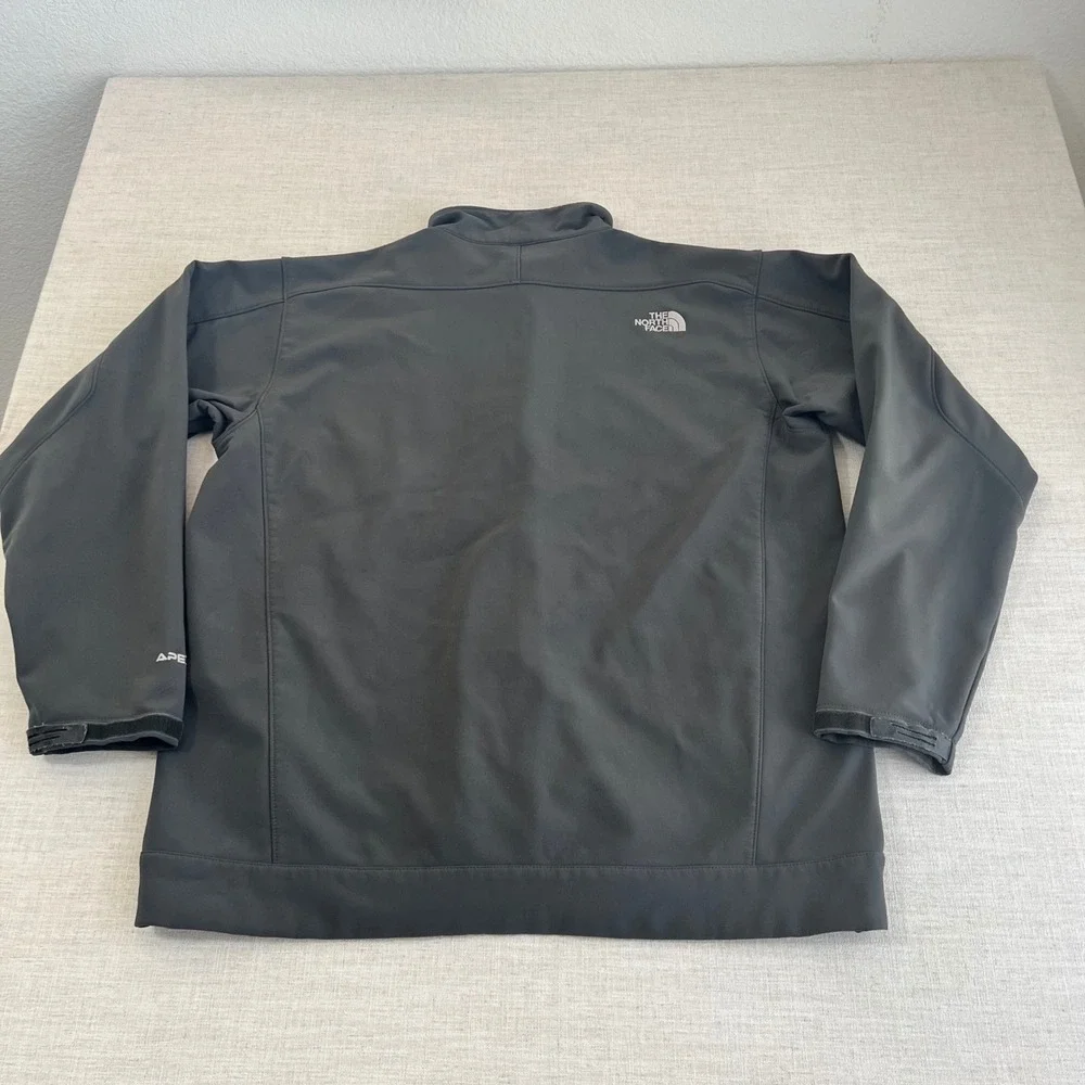 The North Face Apex Bionic Jacket Mens XXL Gray Good Windproof Softshell